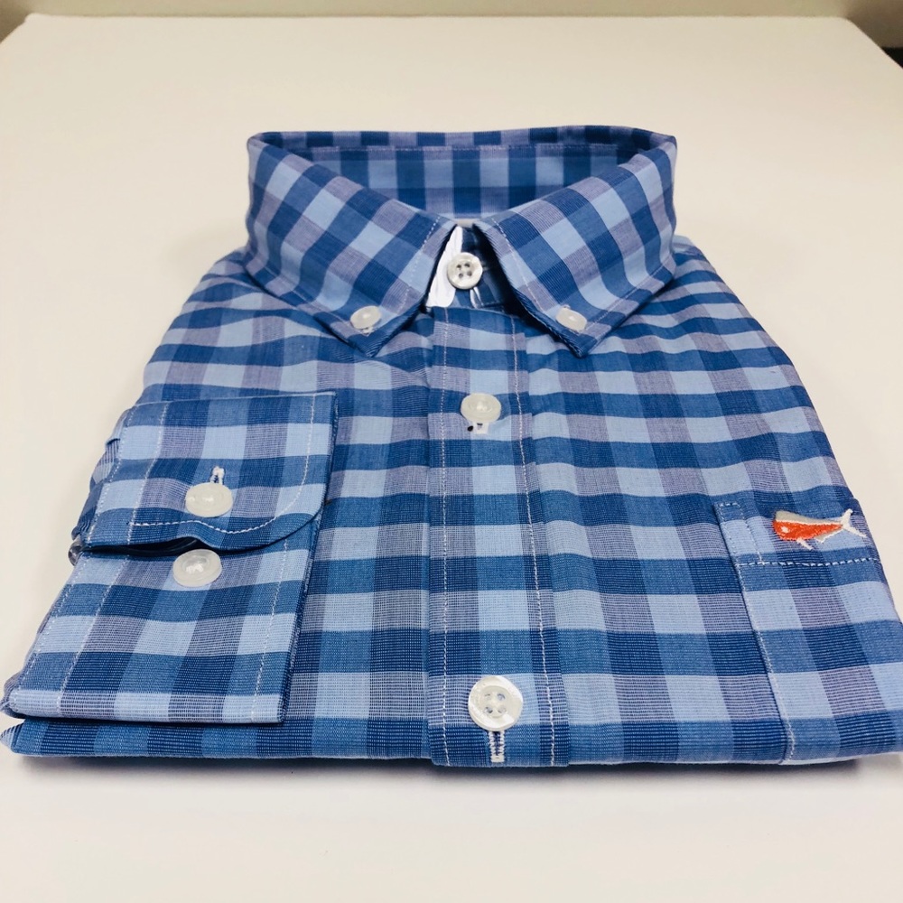 NWT Youth Large Long Sleeve Button Down DressShirt